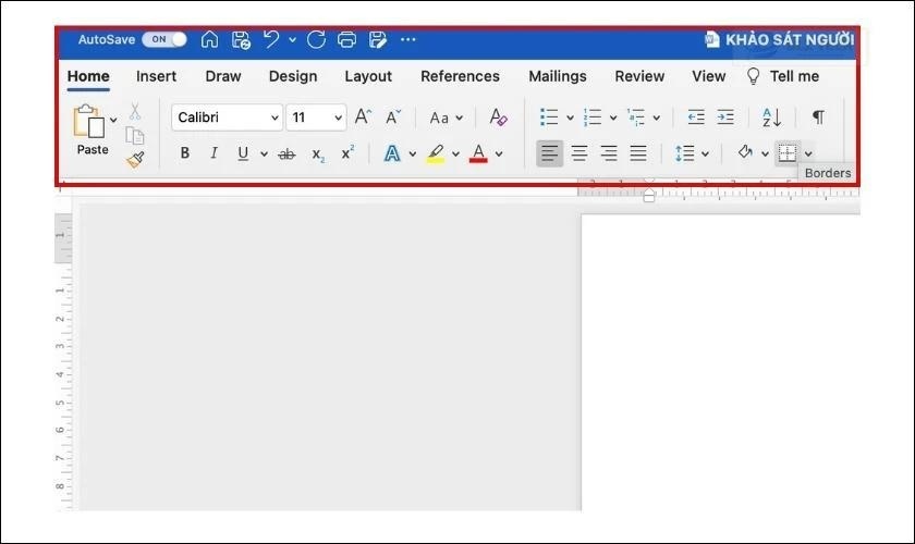 Thanh công cụ chỉnh sửa file PDF trên Word