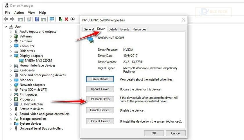Sửa lỗi driver win 10