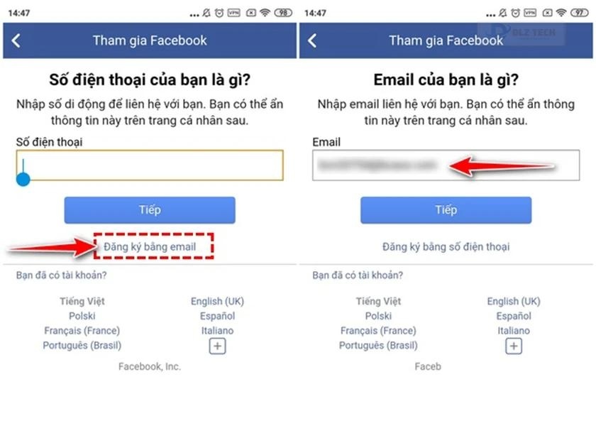 Hướng dẫn tạo tài khoản Facebook không cần số điện thoại