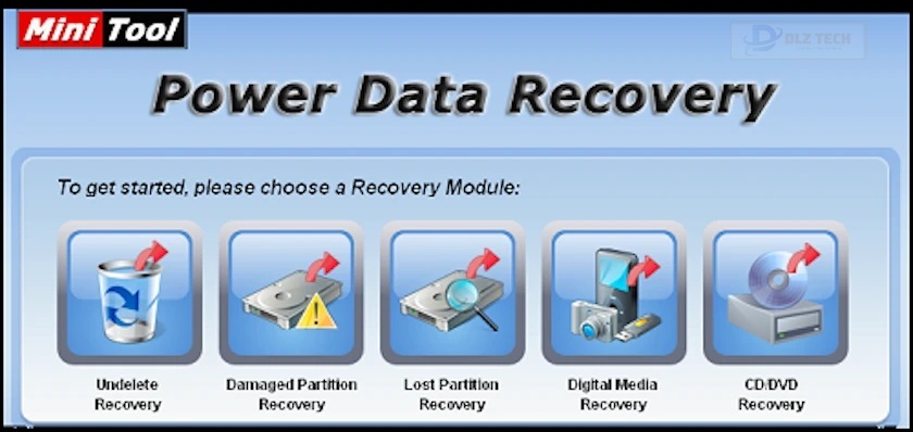 Phần mềm cứu dữ liệu ổ cứng MiniTool Partition Recovery