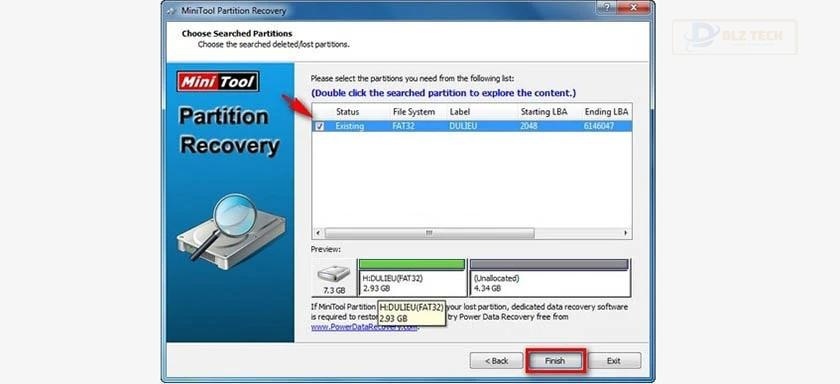Phần mềm MiniTool Partition Recovery