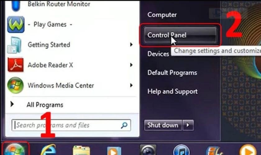 Cách cài đặt password hint trên máy tính Windows 7 nghĩa là gì?