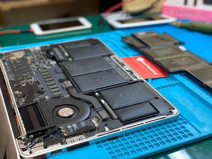 Nguyên nhân pin Macbook bị phồng