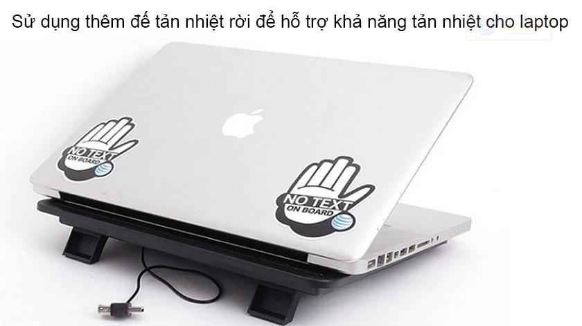 Sử dụng đế tản nhiệt