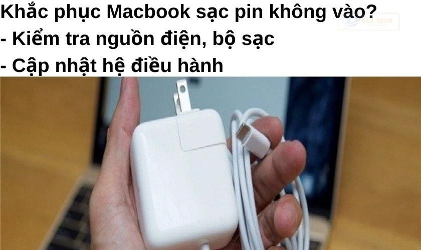 Tại sao sạc pin Macbook không vào?