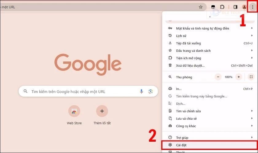 Tắt tính năng tăng tốc phần cứng trên Chrome