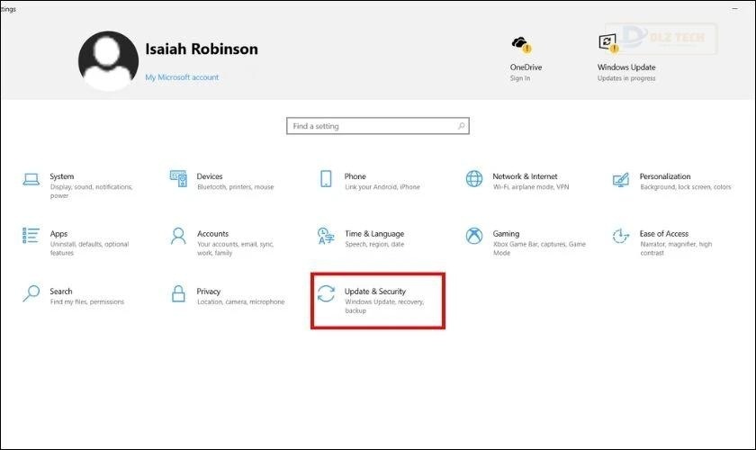 Sử dụng công cụ Troubleshooting