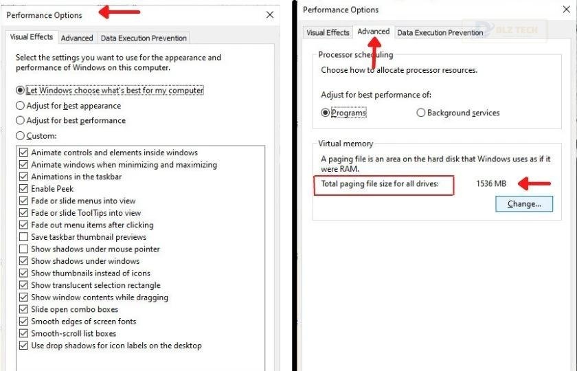 Khắc phục máy tính khởi động lâu bằng cách thiết lập bộ nhớ ảo