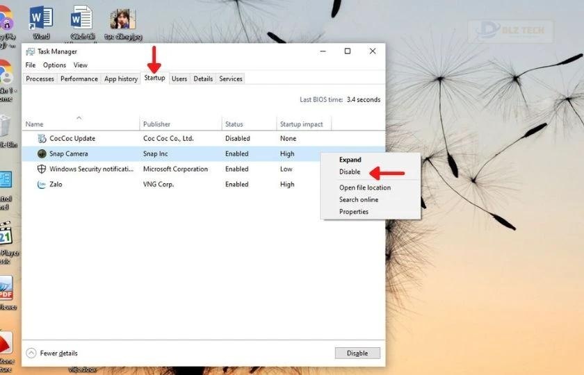 Kiểm soát Startup: Những chương trình khởi động cùng Windows