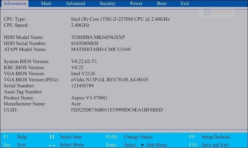 Tùy chỉnh trong BIOS khi máy tính không nhận hết RAM