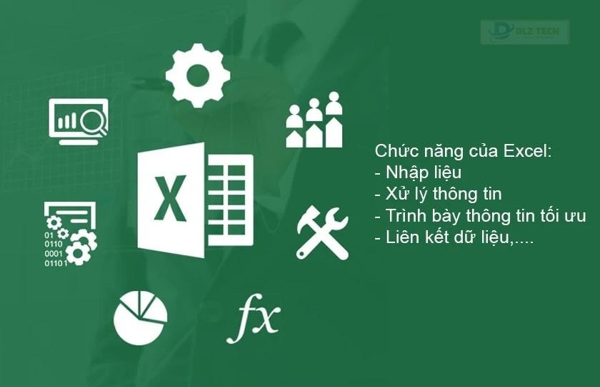 Excel có chức năng gì?