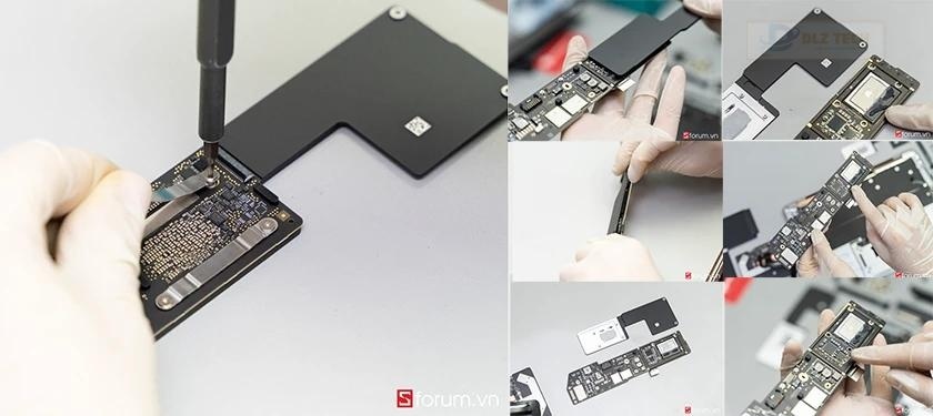 Mổ bụng Apple Macbook Air M1