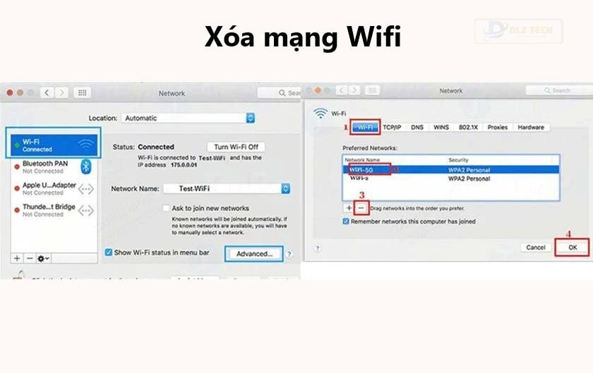lỗi card Wifi Macbook