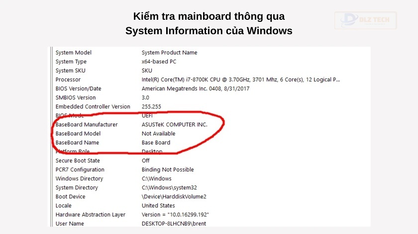 Kiểm tra trên Main xem máy tính có dấu hiệu main bị hỏng hay không?
