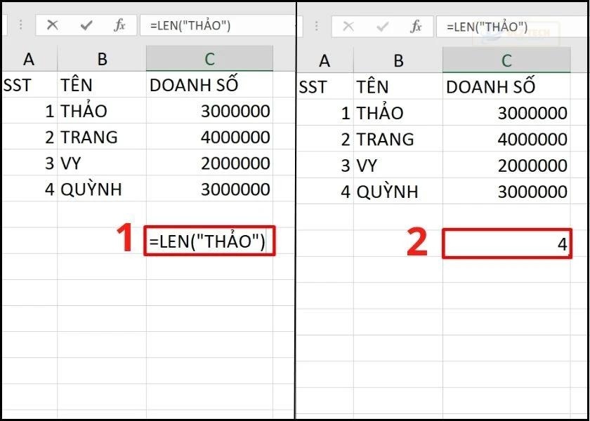 kết quả sau khi sửa