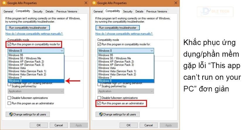Những cách fix lỗi This app can’t run on your PC