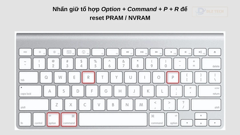 Reset PRAM trên MacBook