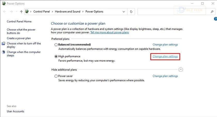 Vô hiệu hóa USB selective suspend