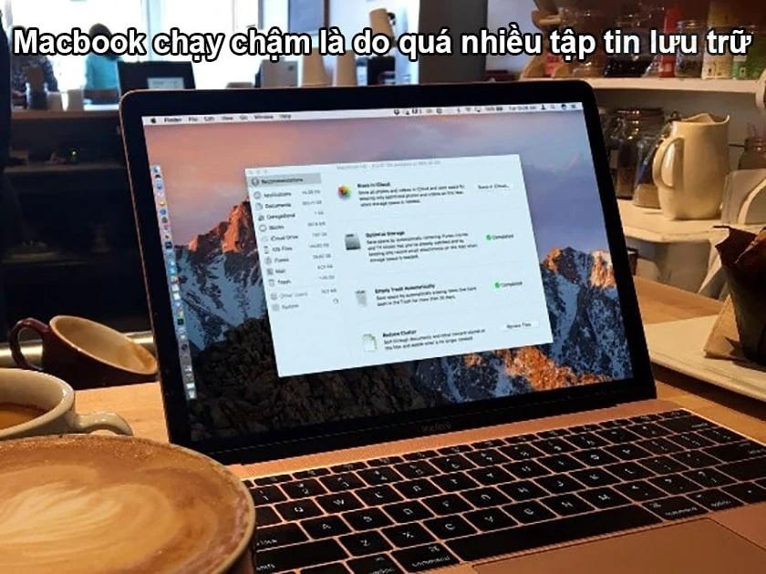 Nguyên nhân máy Macbook chạy chậm