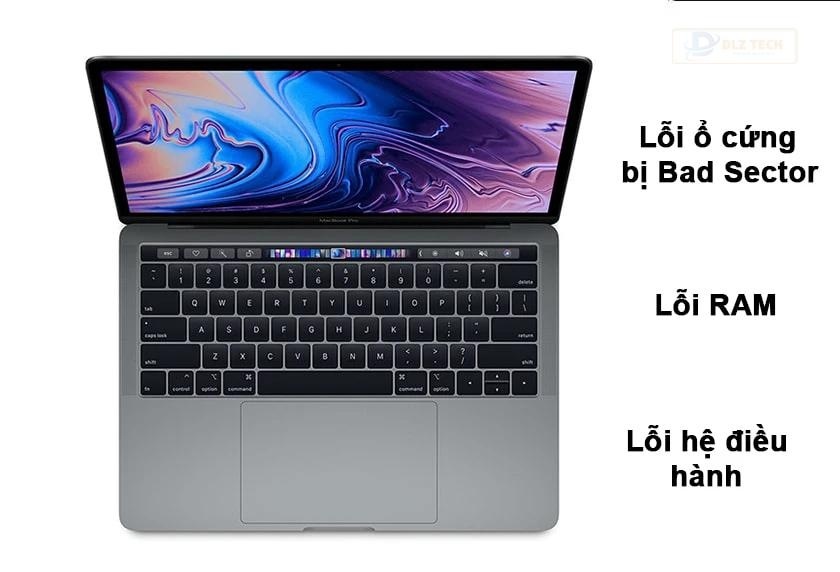 Nguyên nhân Macbook Pro không vào được hệ điều hành