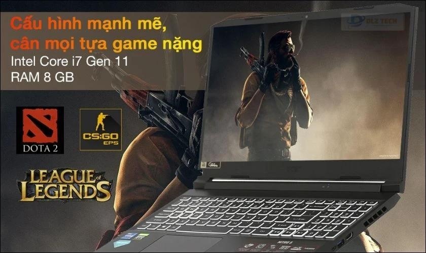 Laptop Acer Gaming Nitro 5 AN515-57-71VV Core i7 11800H