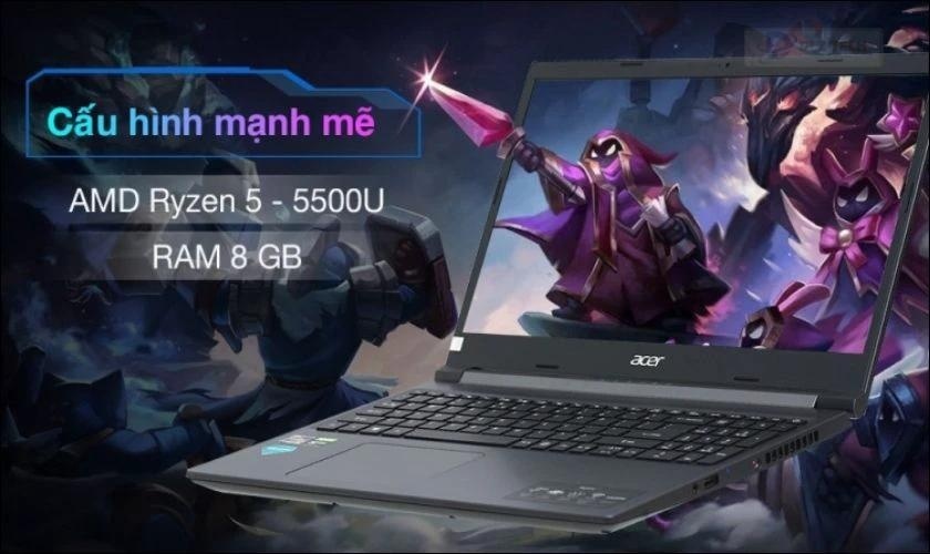Laptop Acer Aspire 7 Gaming A715 cho sinh viên