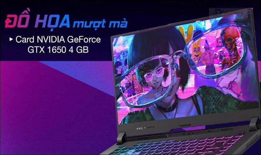Laptop Asus ROG Strix Gaming G513IH R7 4800H cho sinh viên