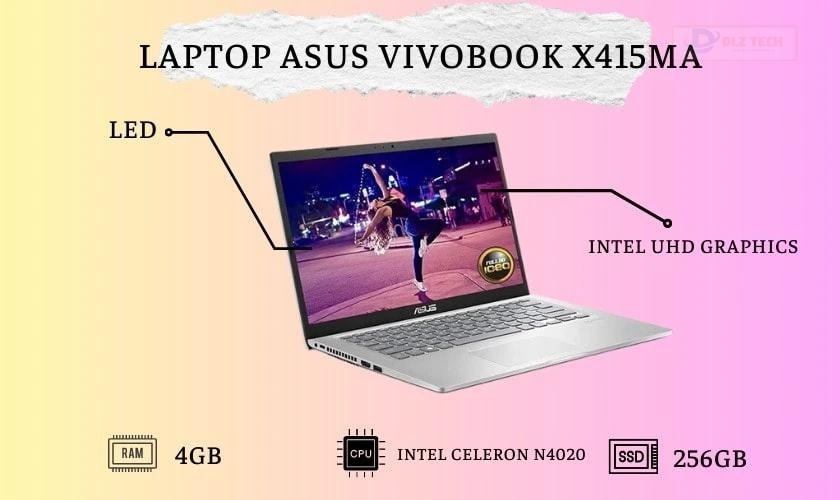 Laptop Asus Vivobook X415MA-BV451W đáng sở hữu trong tầm giá 10 triệu