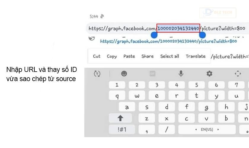 Nhập link này vào trình duyệt