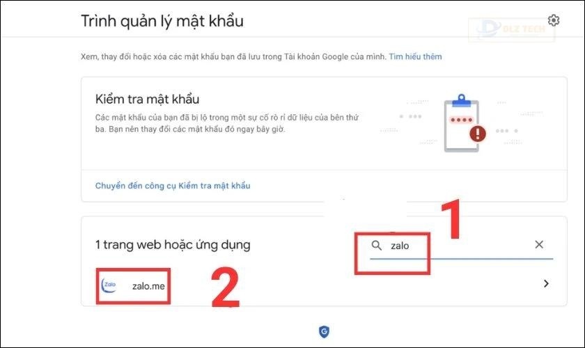 cách lấy lại quyền truy cập zalo bằng tài khoản google
