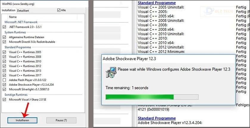 Fix lỗi 0xc000007b bằng All in one Runtimes