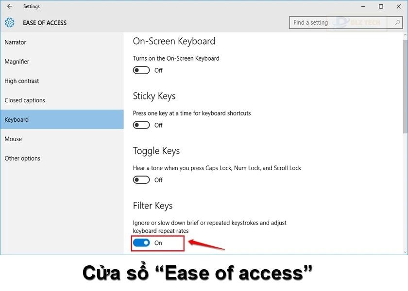 Cách khắc phục lỗi bàn phím trên windows 7