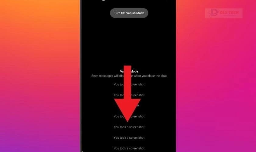 Instagram có thông báo khi chụp màn hình tin nhắn không?