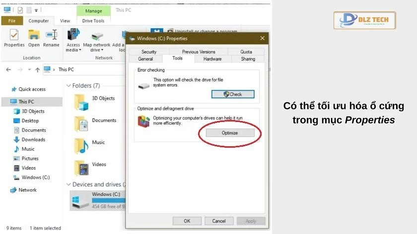 Sử dụng các công cụ hỗ trợ từ nhà sản xuất ổ cứng