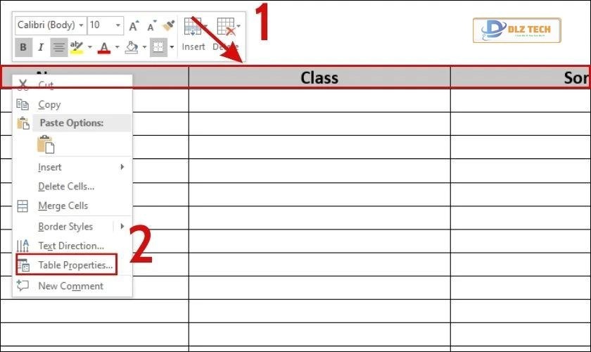 Cách bỏ lặp tiêu đề trong Word