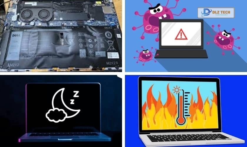 Nguyên nhân laptop bị sập nguồn khi cắm sạc