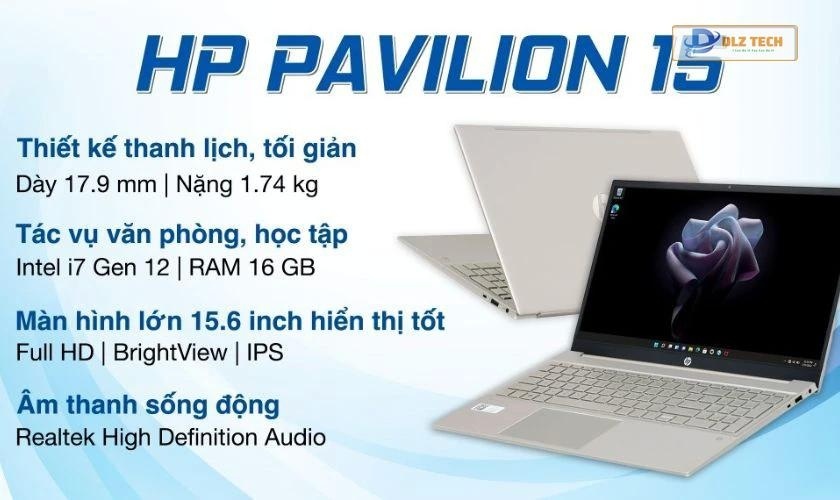 Laptop HP Pavilion 15 eg2088TU i7
