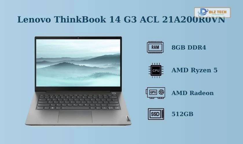 Laptop Lenovo ThinkBook 14 G3 ACL 21A200R0VN