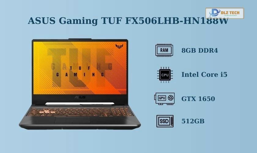 Laptop ASUS Gaming TUF FX506LHB-HN188W