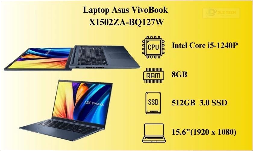 Laptop Asus VivoBook X1502ZA-BQ127W