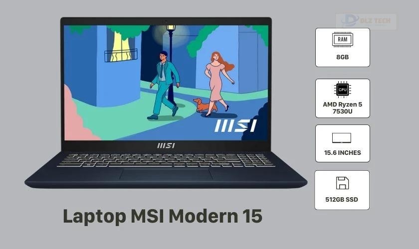 Laptop MSI Modern 15 B7M-099VN