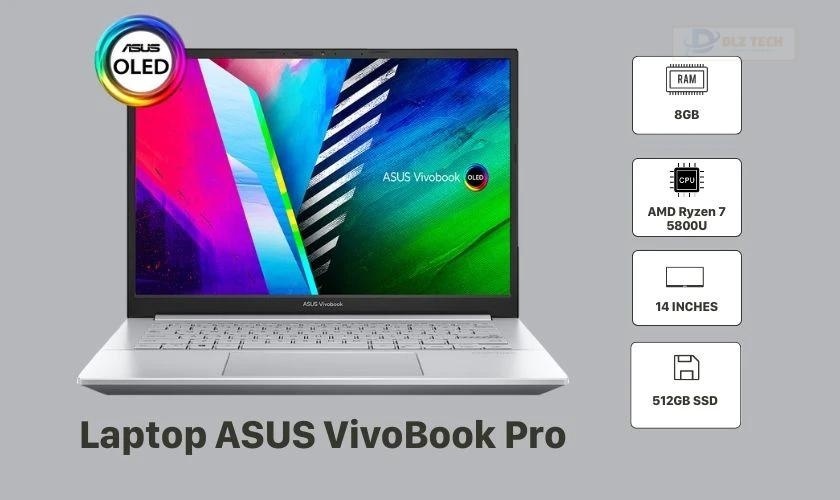 Laptop ASUS VivoBook Pro M3401QA-KM025W