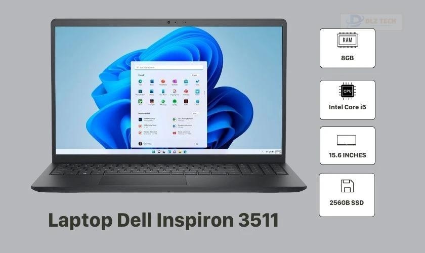 Laptop Dell Inspiron 3511 5829BLK