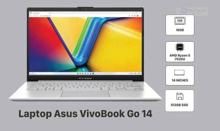 Laptop Asus VivoBook Go 14 E1404FA-NK177W