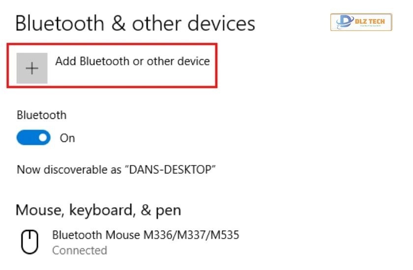 Kết nối loa bluetooth với máy tính Windows 10