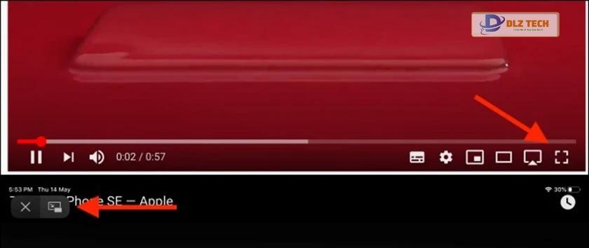 chế độ xem sang FullScreen (Toàn màn hình)