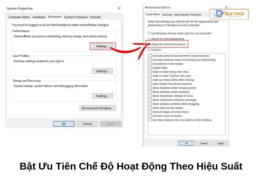 Tăng tốc win 10 bằng cách bật chế độ hiệu suất tối ưu