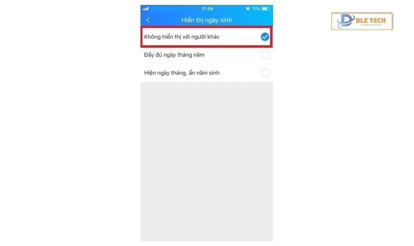 Hướng dẫn tắt thông báo sinh nhật Zalo