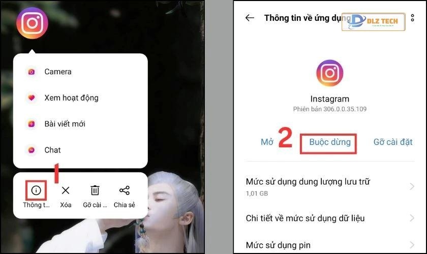 Hướng dẫn cách bắt buộc dừng trên Android