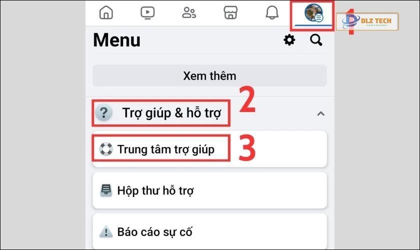 Trung tâm trợ giúp Facebook